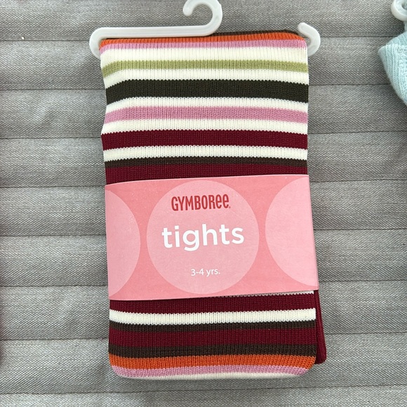 NWT Gymboree Rocky Mountain line stripe tight size 3-4 years - Picture 1 of 2